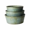 Cordie utendørspotte stt m 3 sink/grønn 37-45cm diameter