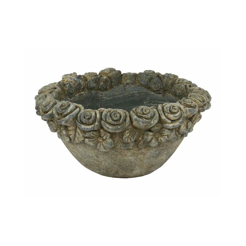 Pelo utendørspotte grønn 35x18cm