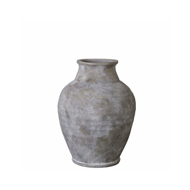 Anna vase 30,5x30,5x40,5 antikkgrå
