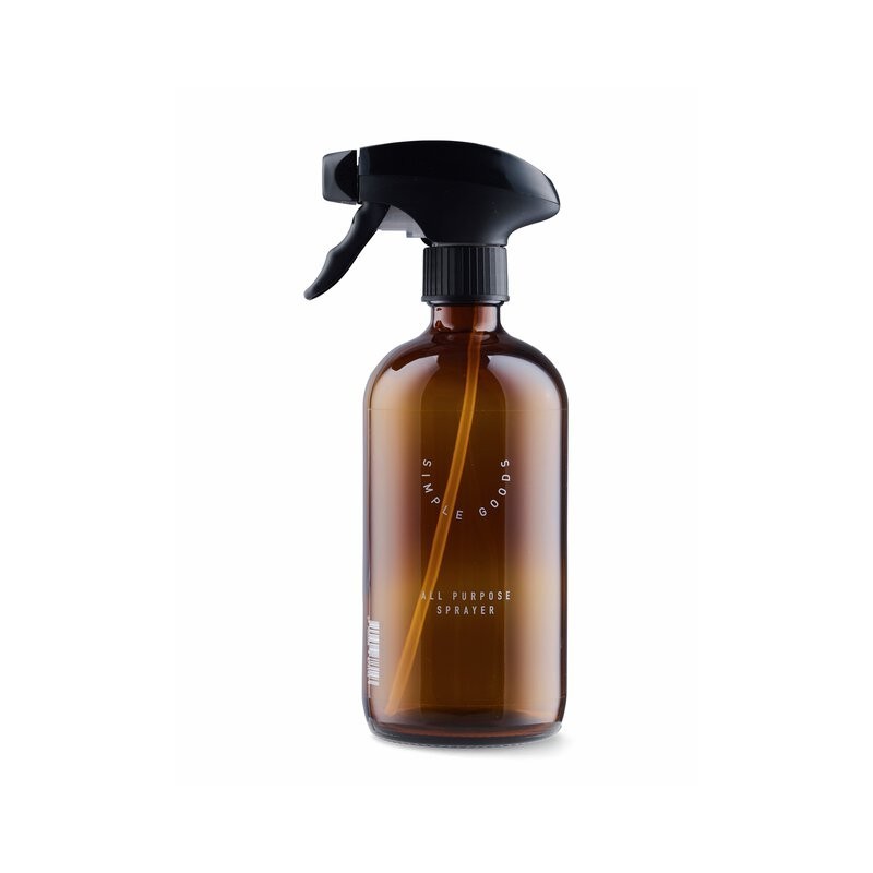 Glassflaske allvask 500ml