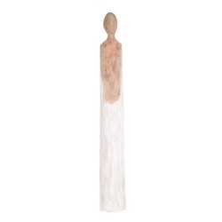 Ladama figur hvit 10x10x76 mangotre