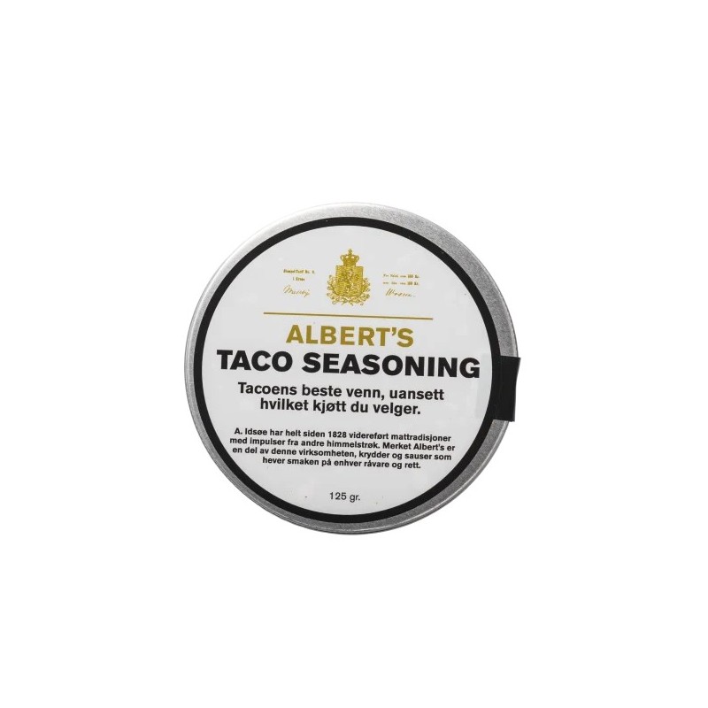 Alberts Taco Seasoning 100g, Idsøe