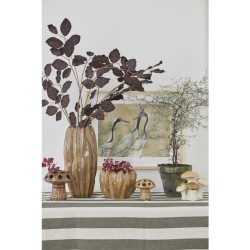 Sopp vase 9,8x10cm beige