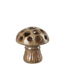Sopp vase 9,8x10cm beige