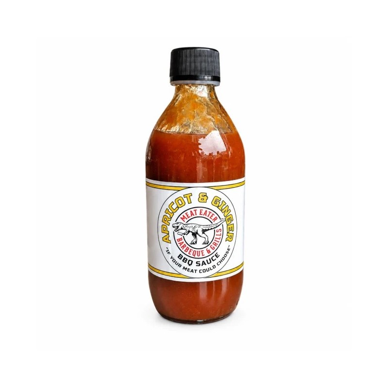 Apricot & Ginger BBQ Sauce 330ml, Meat Eater BBQ