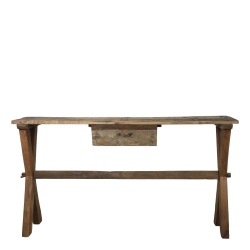 Grimaud bord med skuff 85x152x36 natur sendes ikke