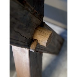 Grimaud bord med skuff 85x152x36 natur sendes ikke