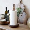 Tours kjøkkenrullholder m mønster 36x17cm natur
