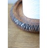Tours kjøkkenrullholder m mønster 36x17cm natur