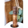 Tours kjøkkenrullholder m mønster 36x17cm natur