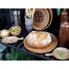 Tours serveringsfat i tre 2x20x10cm natur