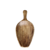Tours serveringsfat i tre 2x20x10cm natur