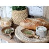 Tours serveringsfat i tre 2x20x10cm natur