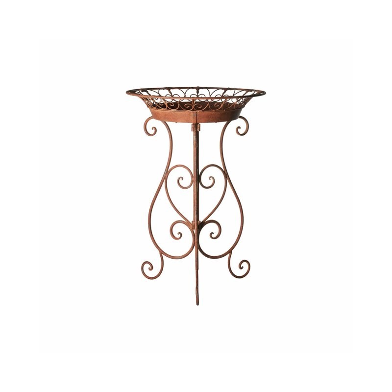 Sumie fuglebad rust d46 h65