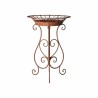 Sumie fuglebad rust d46 h65