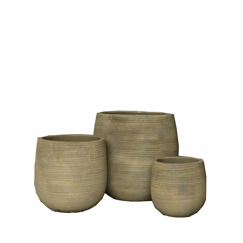 Treviso terakottapotter i sett m 3 D30-55, H30-55
