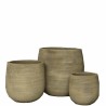 Treviso terakottapotter i sett m 3 D30-55, H30-55