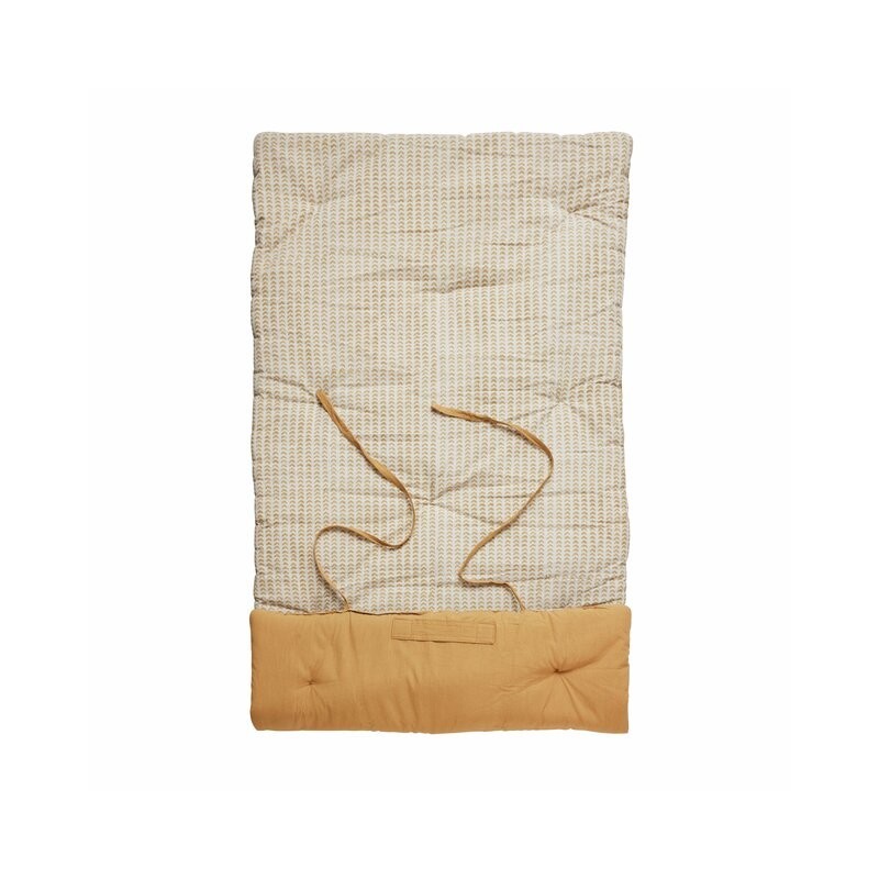 Ivenne matte 180cm lang oker/lin