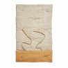 Ivenne matte 180cm lang oker/lin