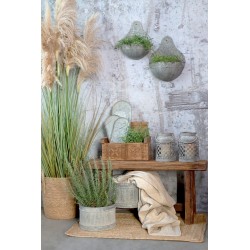Fat med blondekant sett m 3 1,5x48,5x17cm