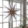 Papirstjerne eks ledning ø60cm crem og champangefarget
