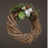Lerkekrans natur 30cm