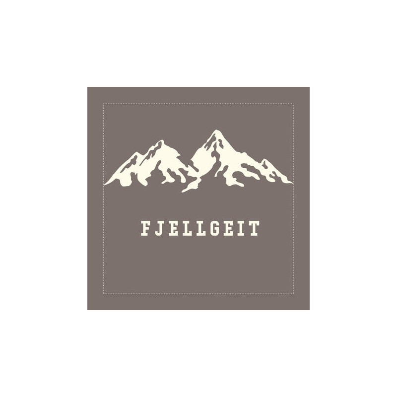 Serviett fjellgeit 33x33 3-lags 20pk