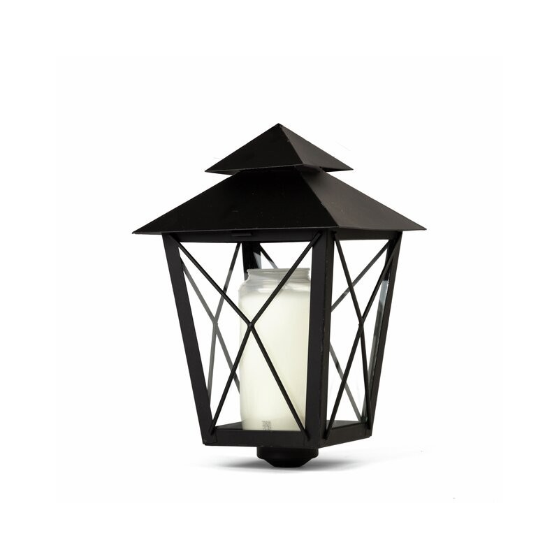 EYOLF Gravlykt på pinne D12,6 H20 cm svart