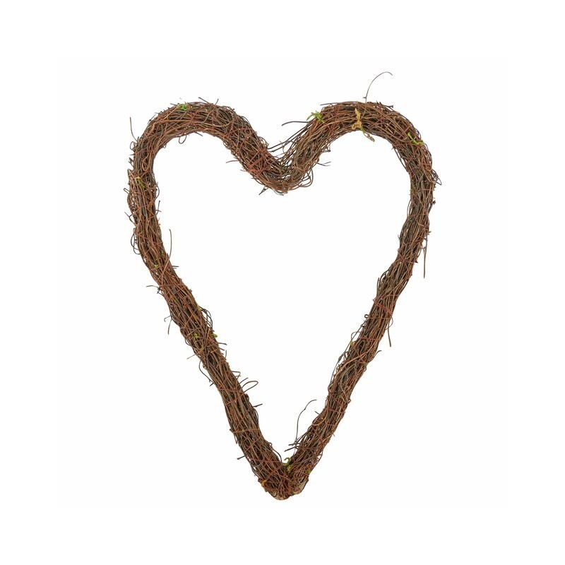 Hjerte salim, åpent smalt 40x26,5cm