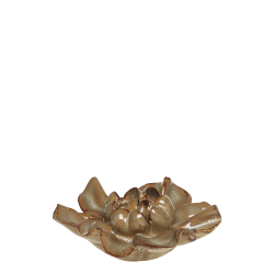 Blomst til dekorasjon 3x7,5 cm mokkafarget