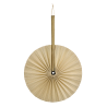 Vifte bambus til dekorasjon naturfarget 49x32cm