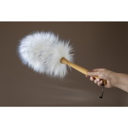 Støvkost med lammeull