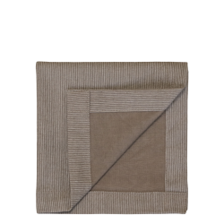 Eternel klut med striper kamelfarget 32x32cm