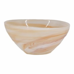 Mamor - Skål Beige 14x6,5 Glass