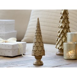 Juletre 20x6cm messing