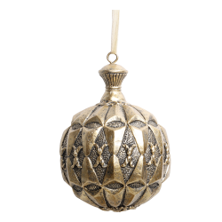 Kule til oppheng 14,5x10cm antikkmessing