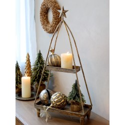 Kule til oppheng 14,5x10cm antikkmessing