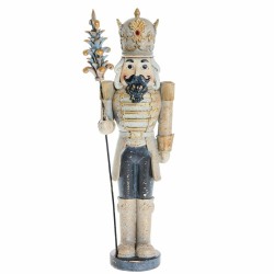 Nuttia dekorasjon nøtteknekker 12X9.5X39.5 cm. Linen