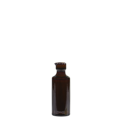 Fransk glassflaske 14,5x5 cm