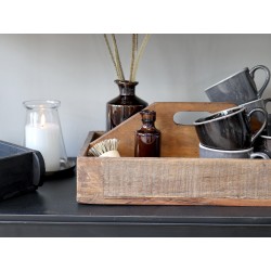 Fransk glassflaske 14,5x5 cm