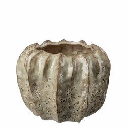 LINDY Potte D18 H14 cm beige P12