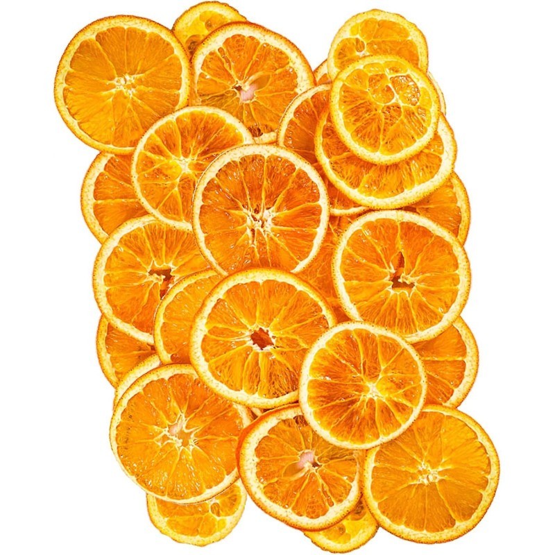 Appelsinskiver 10 pk tørket