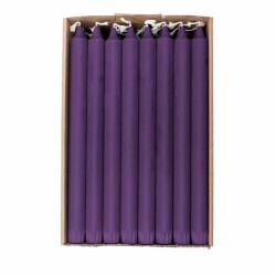 KIRI rustikklys mørk lilla 28cm