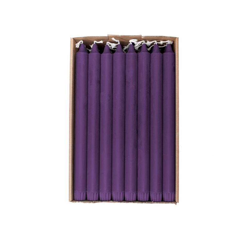 KIRI rustikklys mørk lilla 28cm