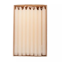 Stearinlys 2,2cm x28cm krem