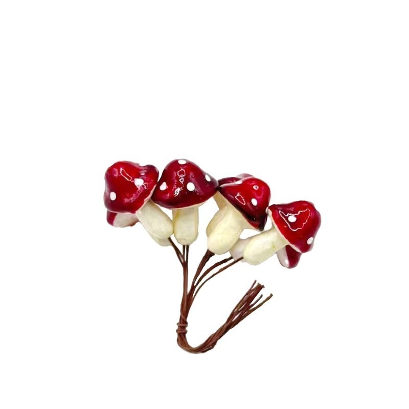 Gill - Sopp Rød,Hvit 16x12x4cm