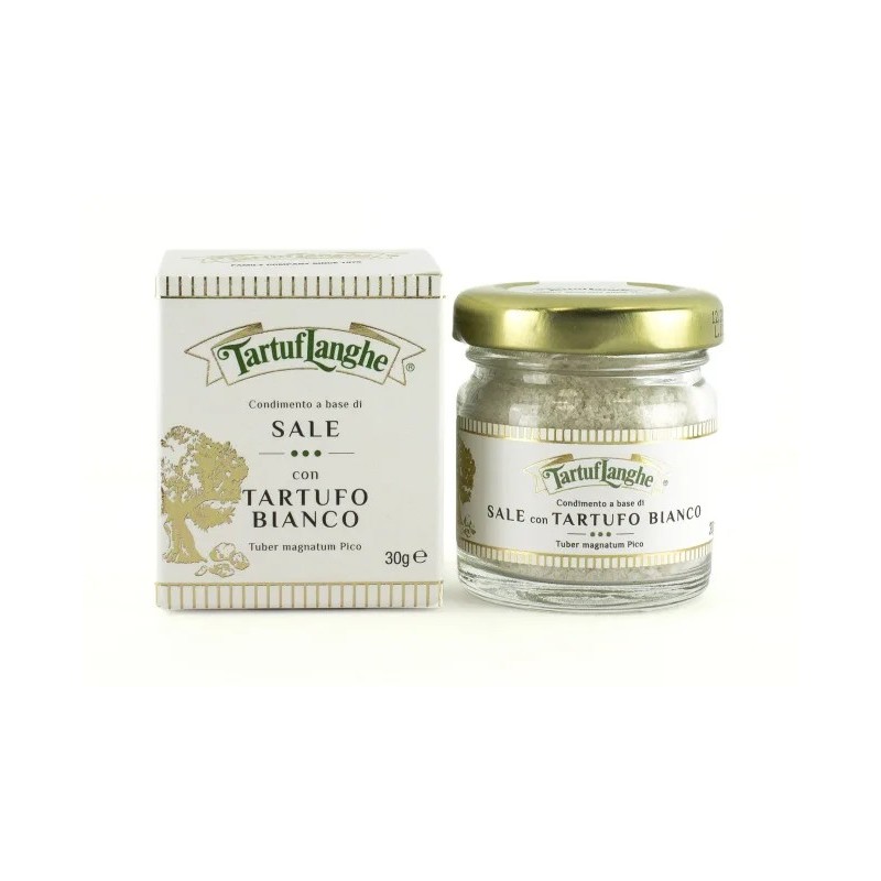 Guérande salt med hvit trøffel (Tuber magnatum pico) 30g, Ta