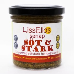 Søt & Sterk sennep 150gr Lissellas