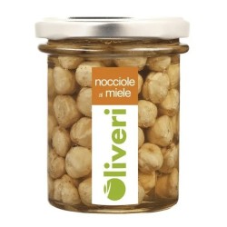 Hasselnøtter fra Piemonte på  akasiehonning 130gr Olivieri