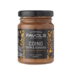 Delice de Coing Thym Rosmarin 110g Favols